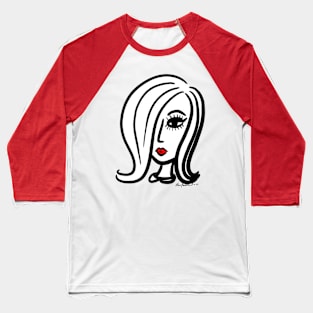 Red Lips Series 2 Baseball T-Shirt